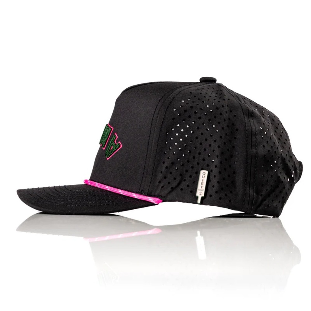 AMEN INVERTED BLACK - PERFORATED ROPE HAT - Picture 6 of 6